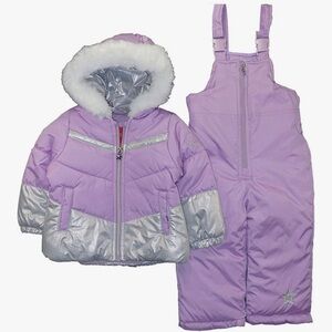 London Fog Lavender Snowsuit